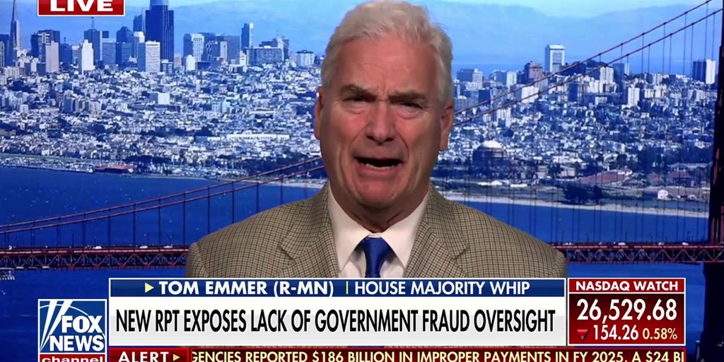 Rep. Tom Emmer: Government allegedly made $200B in improper payments last year