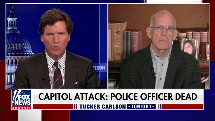Capitol Police officer killed after car rams barricade outside Senate
