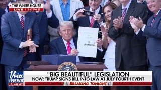 President Trump signs the 'big, beautiful bill' into effect