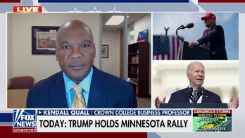 Trump to rally voters in Minnesota as campaign sets sights on winning blue states