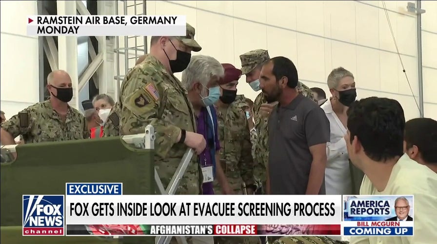 Exclusive: FOX gets inside look at Afghanistan evacuee screening process 