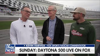Steve Doocy previews Daytona 500 with Harvick, Stenhouse Jr.