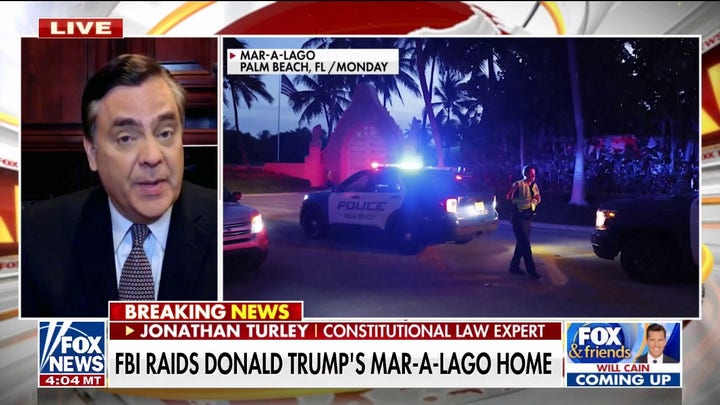 FBI raid of Trump's Mar-a-Lago will have a 'profound effect' on voters, Jonathan Turley