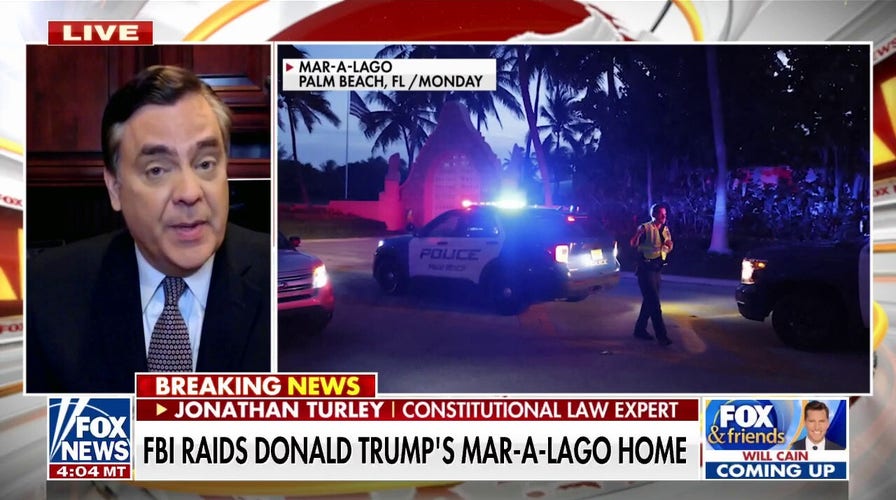 FBI raid of Trump's Mar-a-Lago will have a 'profound effect' on voters, Jonathan Turley