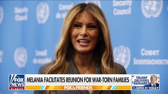 Melania Trump reunites 5th group of Ukrainian and Russian children with their families
