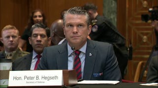 Protester interrupts Hegseth during Senate hearing on Pentagon budget