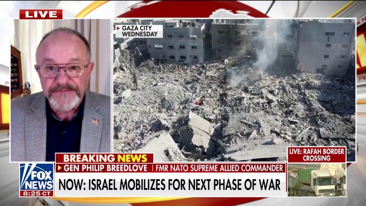 US is ‘capable’ of Israeli involvement, Gen. Philip Breedlove says, but ‘do we have the intent?’