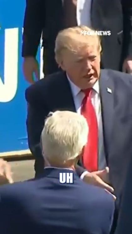 BREAKING: Trump arrives at Freedom 250 Grand Prix