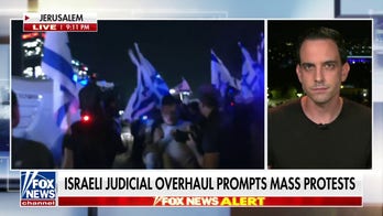 Israeli judicial overhaul triggers mass protests in Jerusalem