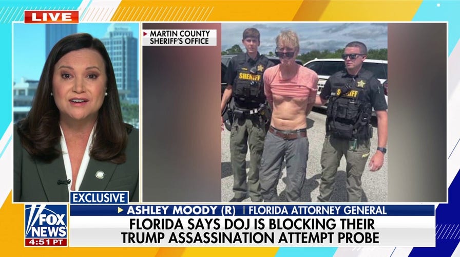 Florida takes legal action against DOJ over handling of second Trump assassination attempt