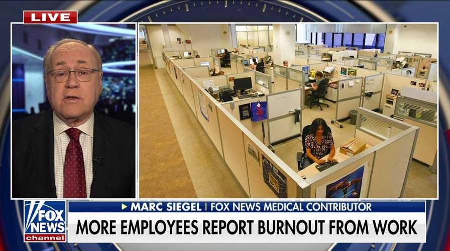 Medical expert details how you can overcome burnout from work: 'This is an epidemic'