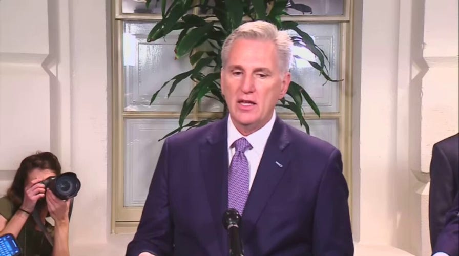 McCarthy proposes short term spending bill in House hours before shutdown