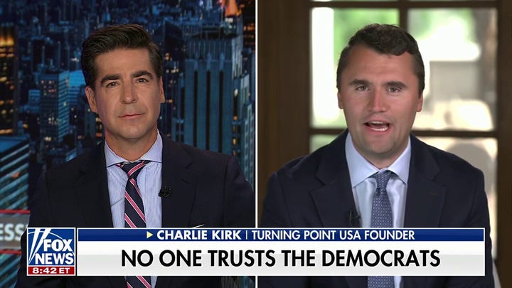 The Democratic Party is 'at war' with the country, says Charlie Kirk