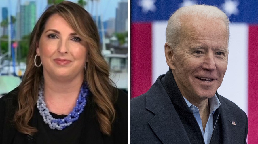 RNC chair says most Americans want the Bidens' ties to Ukraine investigated