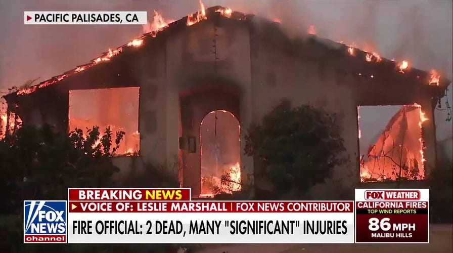Mass evacuations underway as wildfires engulf Los Angeles