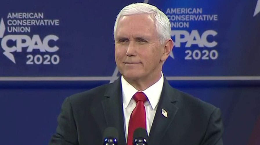 Pence addresses coronavirus at CPAC: This is not the time for partisanship