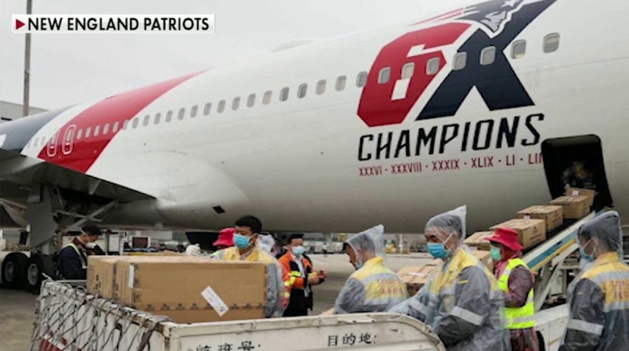 New England Patriots fly 1.2 million N95 masks to US from China