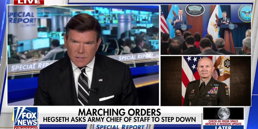 Hegseth orders Army chief of staff Gen Randy George to step down