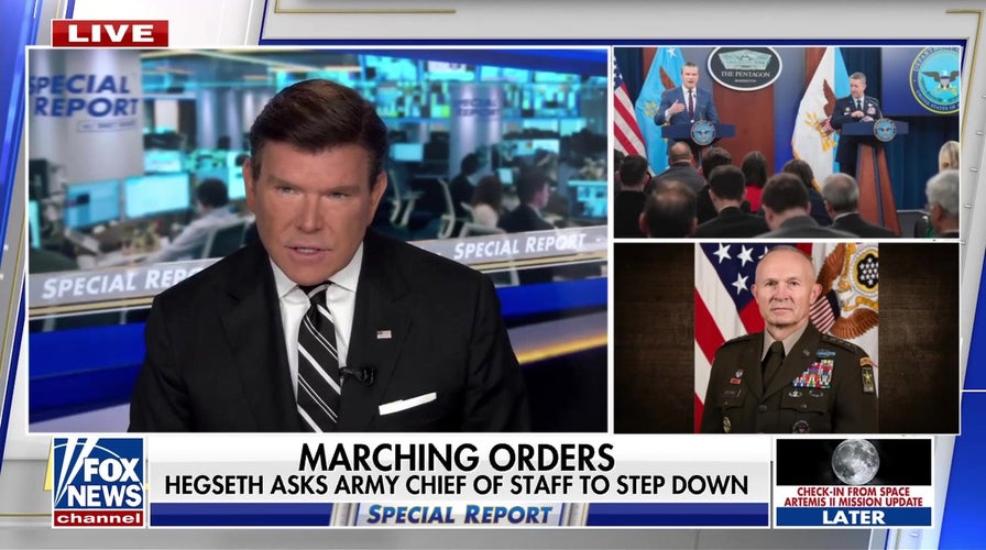 Hegseth orders Army chief of staff Gen Randy George to step down