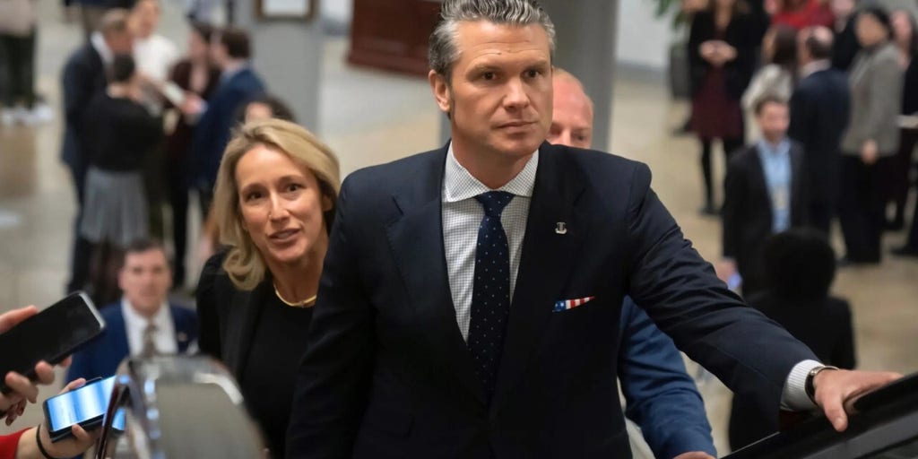 Pete Hegseth meets with Susan Collins for more than an hour, welcomes FBI background check