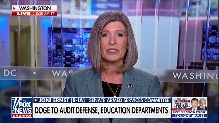 Sen. Joni Ernst calls for 