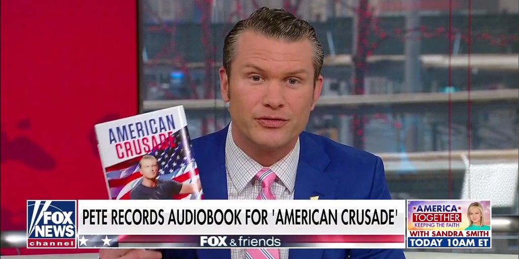 Pete Hegseth records audiobook for ‘American Crusade’ Fox News Video