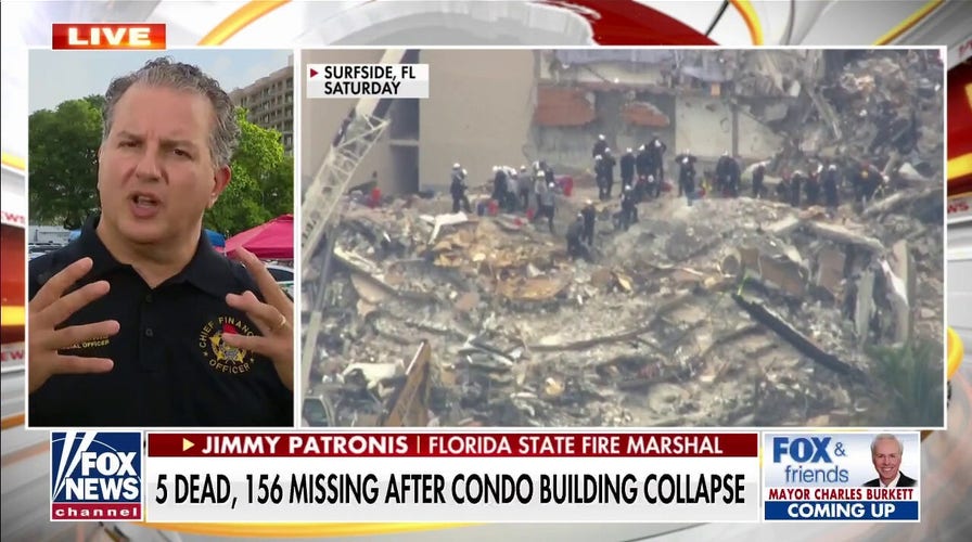 Florida fire marshal on the desperate search for survivors after condo collapse