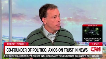 Politico co-founder tells reporters to 'be more humble' 