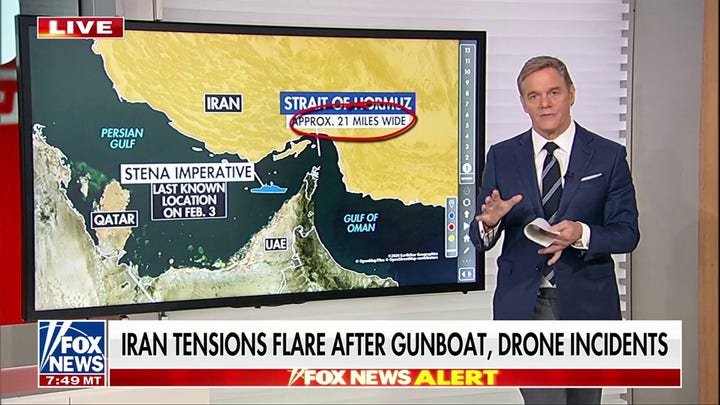 Iran tensions flare after gunboat, drone incidents