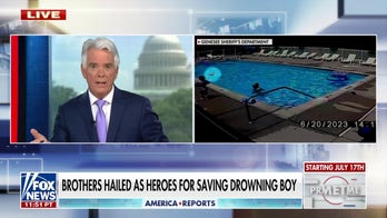 Caught on video: Brothers hailed as heroes for saving 7-year-old drowning in pool