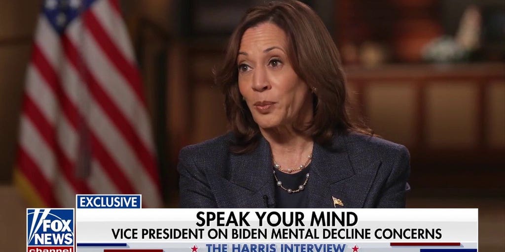 Kamala Harris asked why Trump is beating her in key swing states | Fox ...