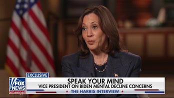 Kamala Harris asked why Trump is beating her in key swing states