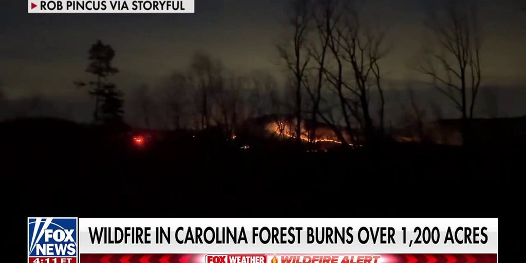 South Carolina wildfire threaten homes and trigger evacuations