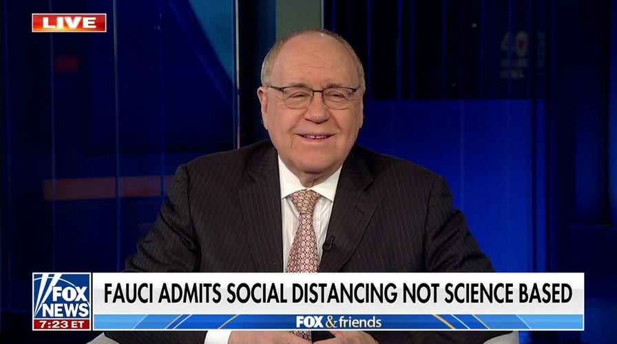 Dr. Fauci admits social distancing was not science based