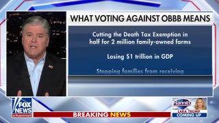 Sean Hannity: Dems will be voting for the largest tax increase in American history