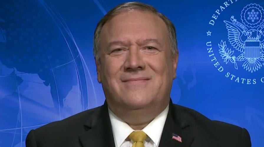 Mike Pompeo on push for snapback sanctions on Iran, reacts to criticism of Trump administration foreign policy