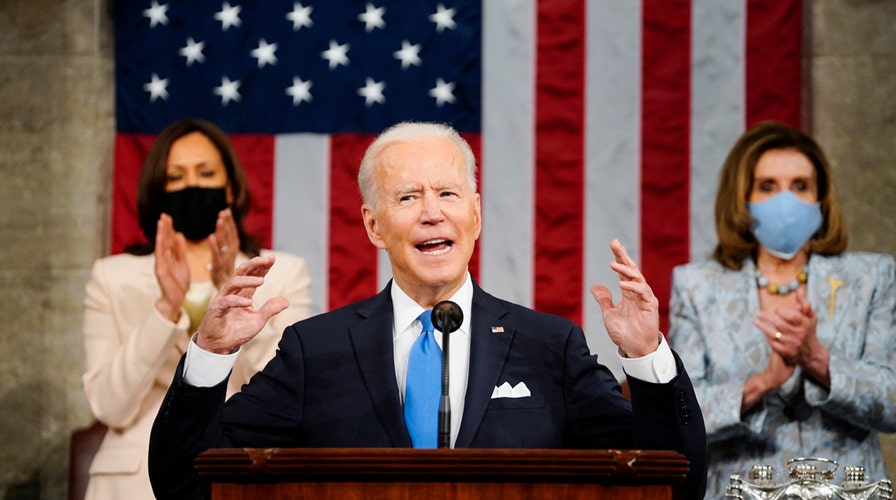President Biden delivers first address to joint session of Congress