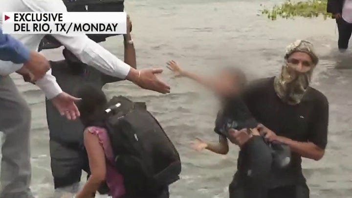 Tom Homan on Fox News video of migrants crossing border: 'This is unbelievable' 