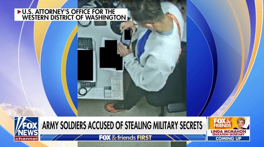 Former, active-duty Army soldiers accused of selling sensitive military information to China
