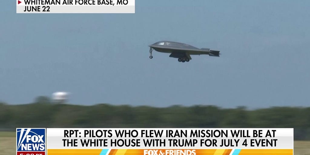 B-2 pilots from Iran mission to attend July 4th White House celebration