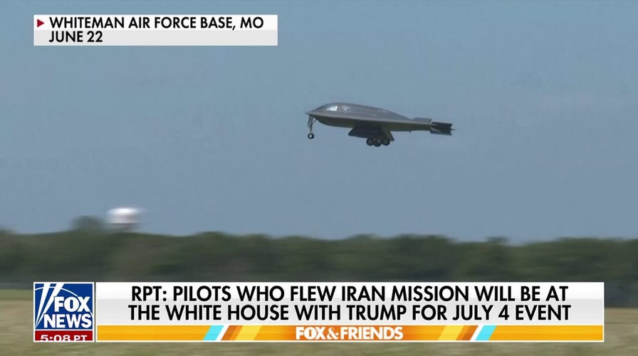 B-2 pilots from Iran mission to attend July 4th White House celebration 