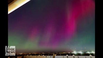 Aurora lights up the sky in Canada as shockwave hits magnetic field