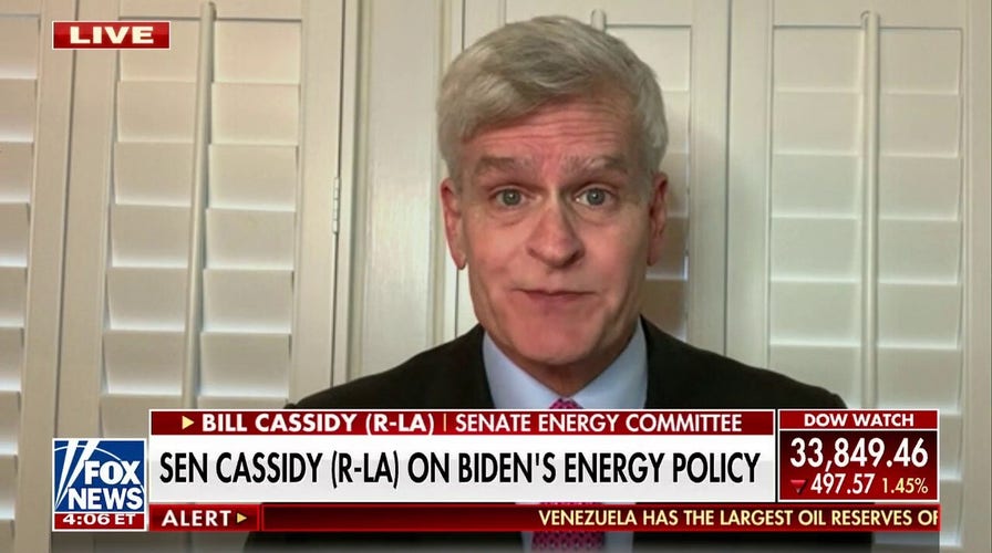 Sen. Bill Cassidy: US can create oil and gas jobs here, but Biden chooses not to