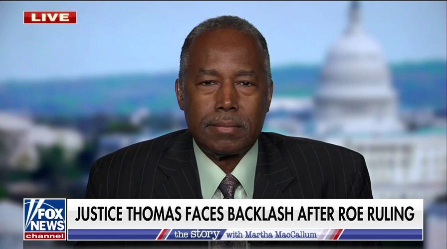Dr. Ben Carson on liberal backlash against Justice Thomas: 'He is Black and supposed to think a certain way'