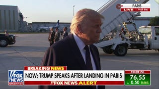 Trump says US military will remain in Gulf for awhile after deal