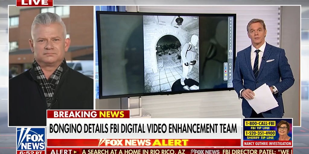 Guthrie surveillance video reveals masked, armed person at door