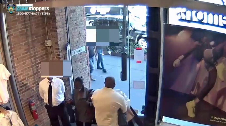 NYC police search for seven people who stole nearly $30,000 worth of merchandise from Lululemon