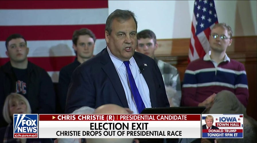 Chris Christie withdraws from 2024 election run