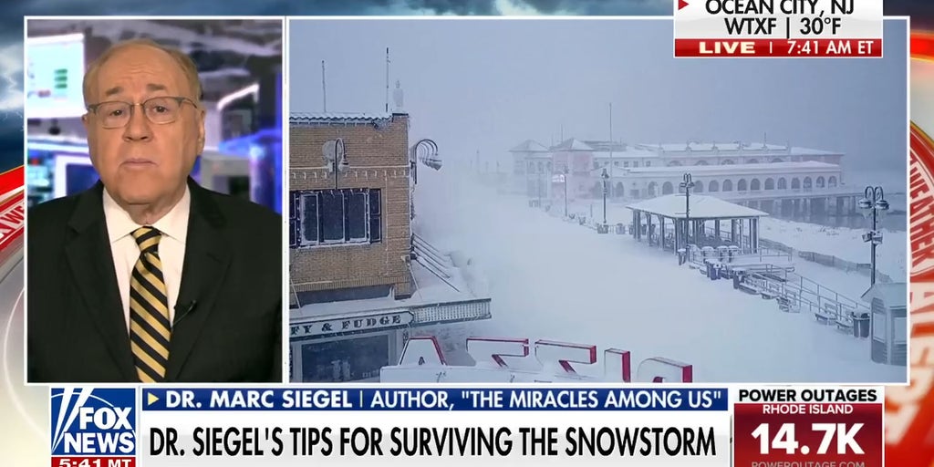 Dr. Marc Siegel offers essential blizzard safety tips amidst massive Northeast storm