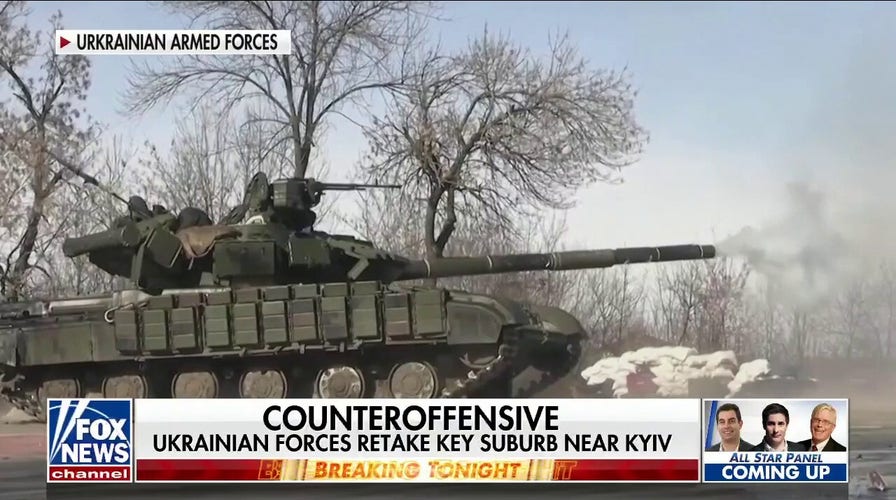 Ukrainian military makes gains against Russian forces